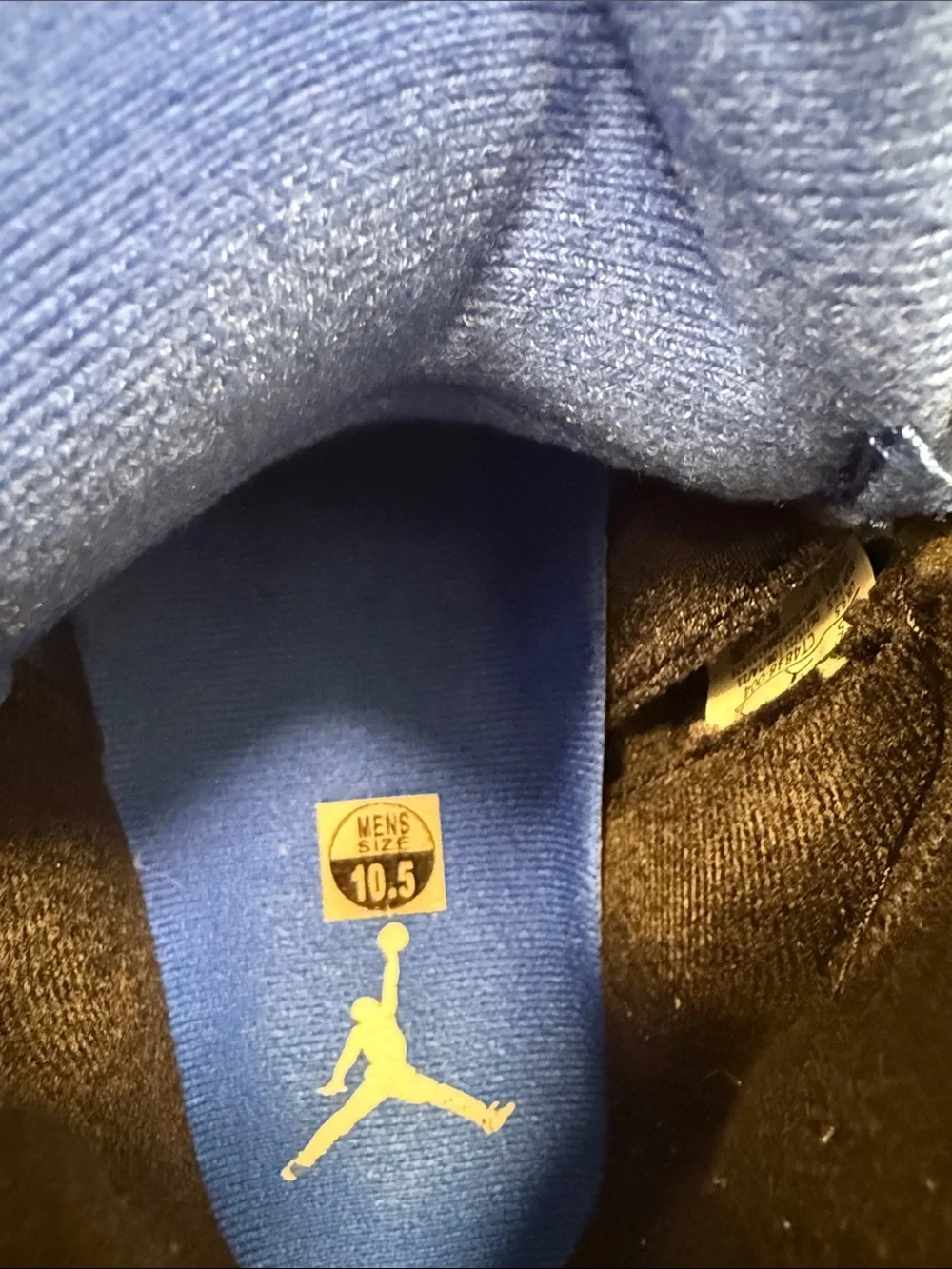 Jordan 5s retro Black and Blue Suede Racer Blue Basketball Sneakers